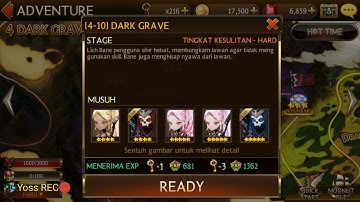 Kris & Knox (awakened) vs Lin Bane @Dark Grave - Seven Knights #08