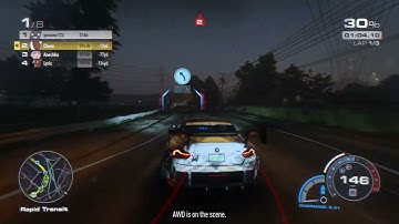 Race in the bmw M2 - NFS Unbound