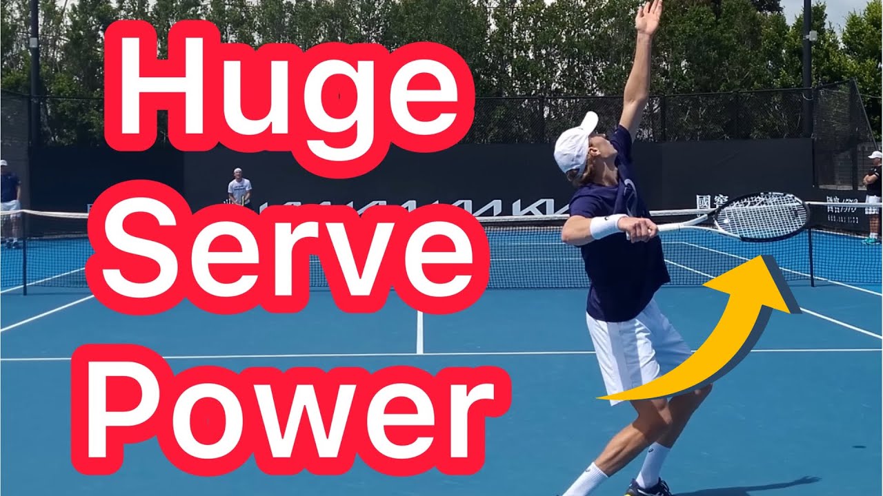 How To Easily Hit Faster Serves (Pro Tennis Technique)