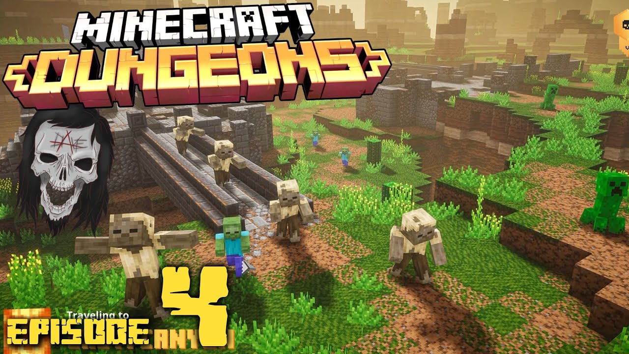 Minecraft Dungeons - Cacti Canyon [Episode 4] Playthrough - YouTube