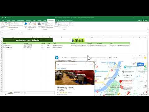 unlimited google map scraper