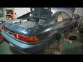 Engine Start Challenge and Disassembly of the Rusted Suspension - Restoration MR2 Ep. 2