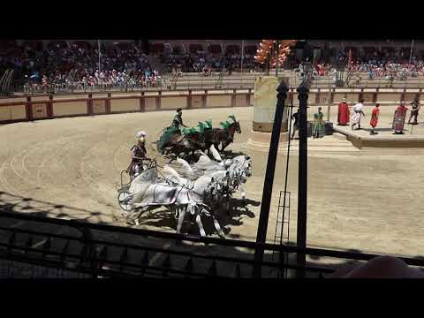 Chariot Race At The Puy Du Fou 