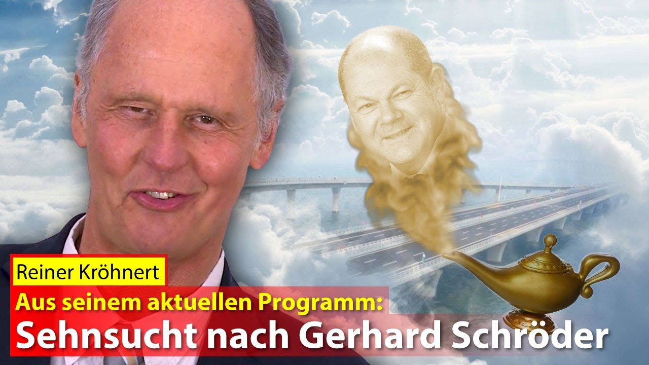 Reiner Kröhnert: Sehnsucht nach Gerhard Schröder