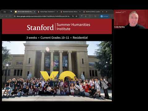 Stanford Pre-Collegiate Studies 2026 Summer Programs
