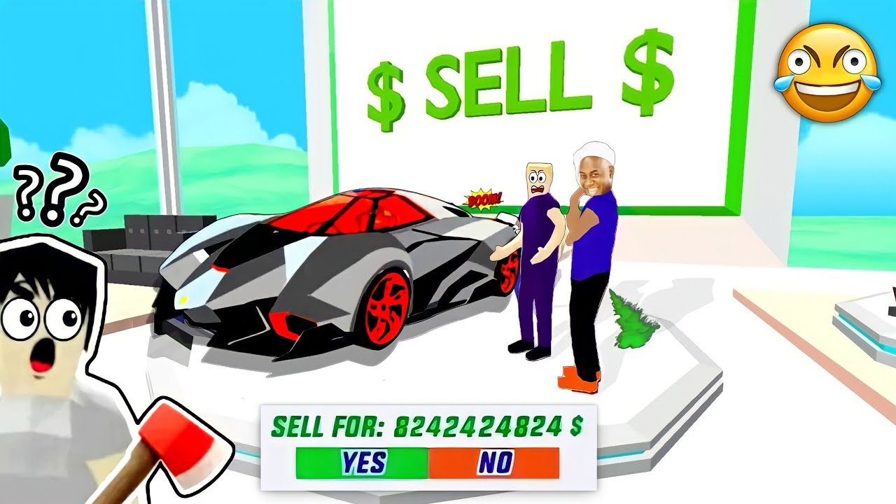 Самый дорогой Lamborghini 🤣 | Смешные моменты Dude Theft Wars | Dude Theft Wars #230 | Веселье Du...