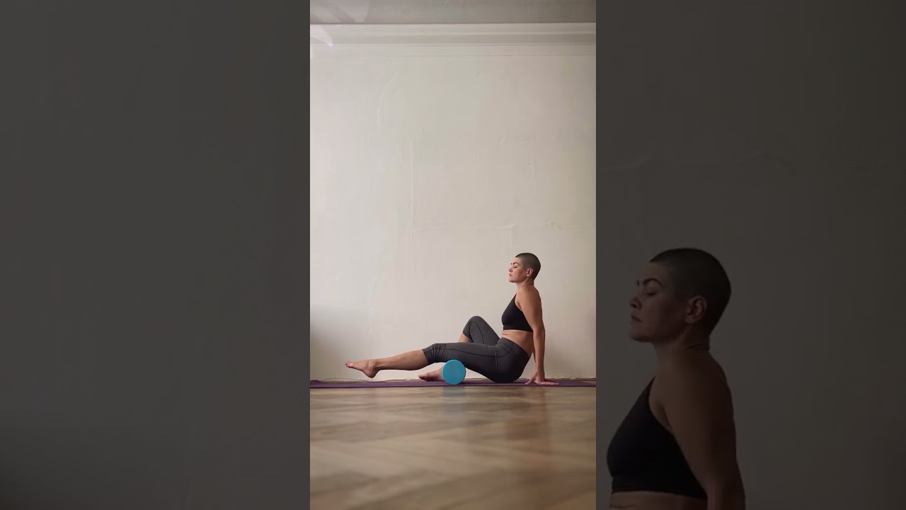 Ленивый комплекс для всего тела с роллером. Лимфодренажный, общетонизирующий.