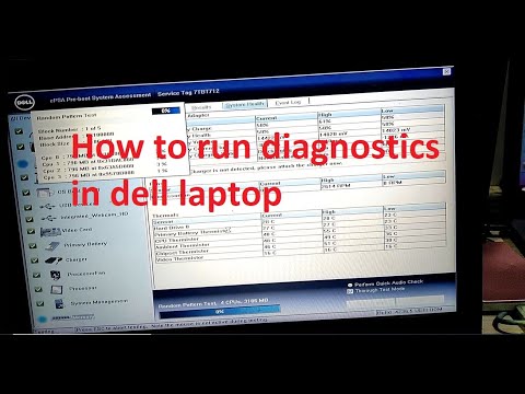 How To Diagnose Dell Laptop Hardware Problems || How To Run Diagnostics Dell Laptop || Dell 3442