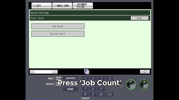 How To Check Meter Readings- Sharp MFP - 14/00/10/11