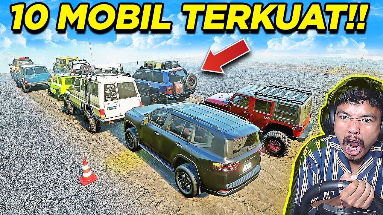 Land Cruiser Prado Paling Ngeri!! 10 Mobil Nanjak Lumpur Ekstrim - SnowRunner