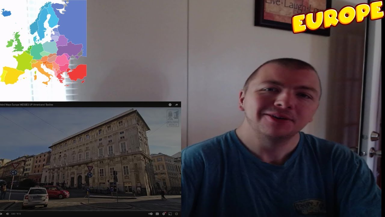 Американец реагирует на «странные способы, которыми Европа портит тела американцев»