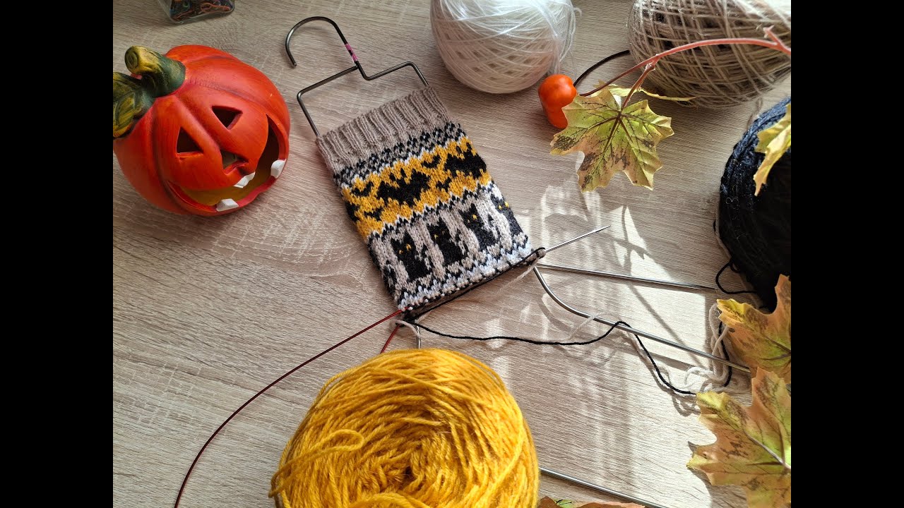 Вязовлог: снова шапка, начала Ralph кардиган и Жуткие носки