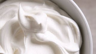 PERFECT HOME MADE WHIPPED CREAM FOR CAKES DECORATION کیک سجاوٹ کے لئے بہترین ہوم میڈ وائپڈ کریم