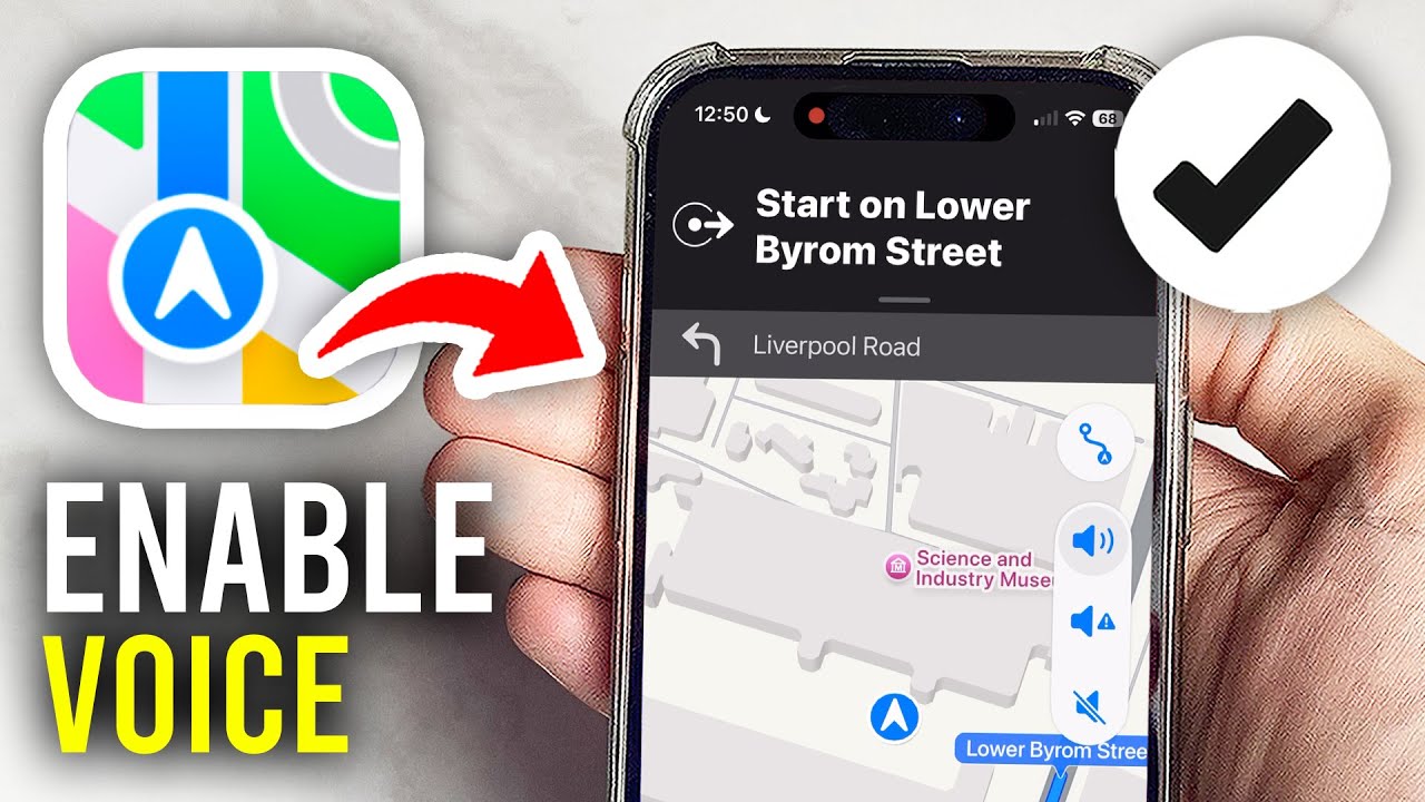 How To Enable Voice Directions In Apple Maps - Full Guide