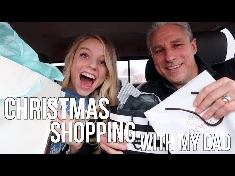 Christmas Shopping With Dad!! MOM DON’T WATCH THIS! Vlogmas Day 20