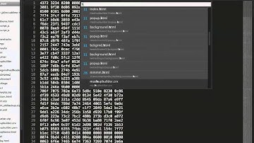 Sublime (text 2) Feature ScreenCast