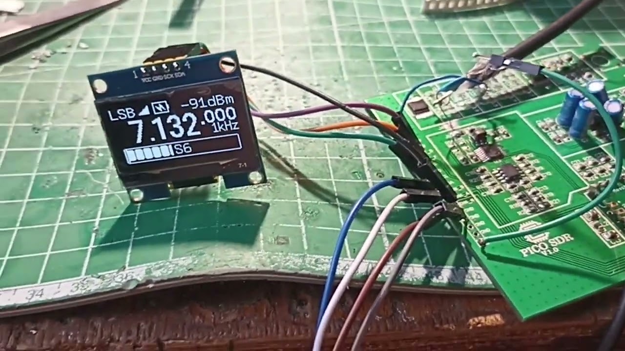 Приемник PICO SDR с новой прошивкой