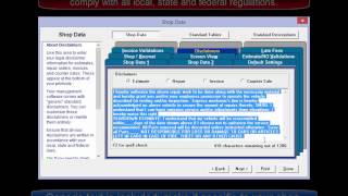 Manager SE - Setup: Disclaimers