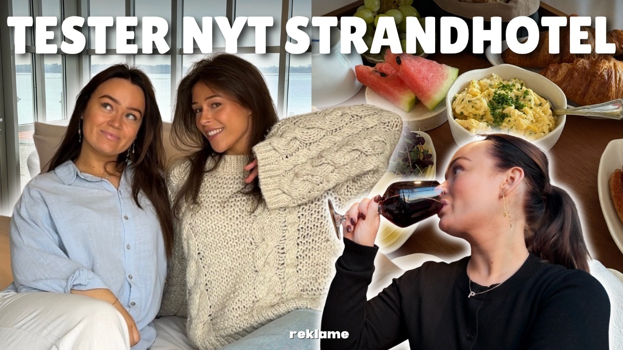 tester nyt badehotel, VILD middag & getaway med Franne