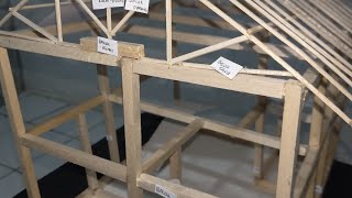 PRESENTASI TUGAS BESAR STRUKTUR BANGUNAN TIDAK BERTINDAK (MAKET STRUKTUR) S2B