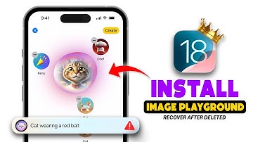 How to Recover & Install Apple Image Playground App on iPhone/iPad | Fix Image Playground Issues