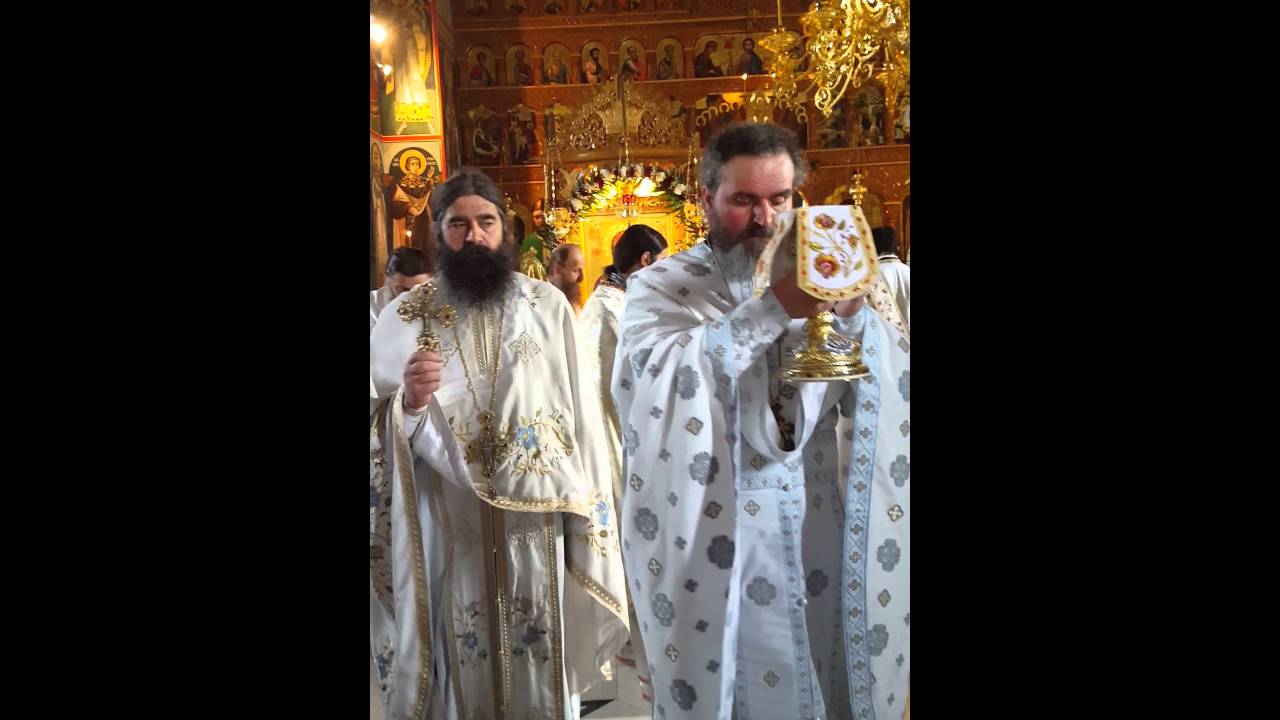 Slujba de Buna Vestire în biserica ortodoxa pe stil vechi ( manastirea Buna Vestire )