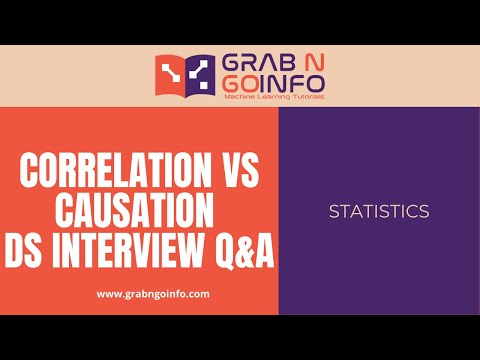 Correlation vs Causation | Data Science Interview Questions and Answers | Statistics