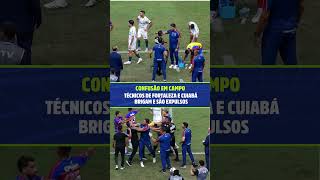 Técnicos de Fortaleza e Cuiabá brigam e são expulsos. Partida ocorreu no Castelão, pela Série B.