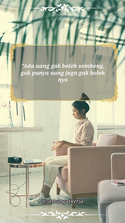 #58 3 - 0ng | Motivasi Kerja hari ini.