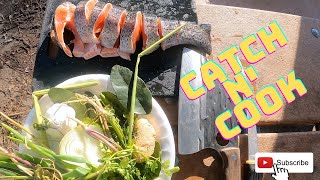 CATCH N' COOK | SEQUOIA NATIONAL FOREST | HUME LAKE | BANGBASS559 | APRIL 2023