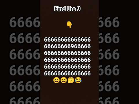 find the 9 in video 👇😂🤔😆🤔👍🤔🙏🙏😂😂☺️☺️