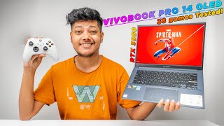 Asus Vivobook Pro 14 OLED Gaming Review 2022 | Ryzen 7 5800H RTX 3050 - 38 Games Tested!