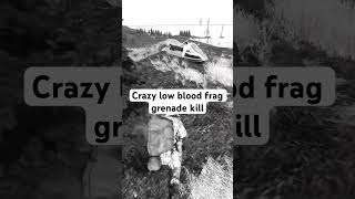 Crazy low blood frag grenade kill #arma2 #dayz #dayzmod #arma2dayz #gaming #clutchmoment