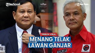 LSI: Prabowo Unggul Telak Lawan Ganjar jika Pilpres Berlangsung Dua Putaran, Capai Selisih 5 Persen