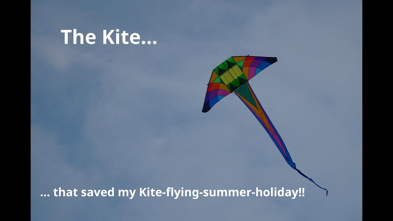 Metropolis Double Conyne Delta - a great Light-Wind-Kite - YouTube
