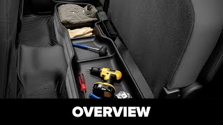 WeatherTech Under Seat Storage System: One Minute Overview