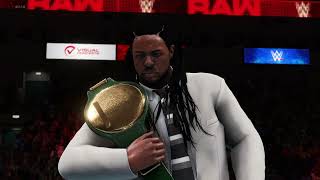 WWE FULL MATCH - REGGIE VS AKIRA TOZAWA - 24\/7 CHAMPIONSHIP MATCH: RAW SEPTEMBER 6TH 2021 WWE2K20 HD