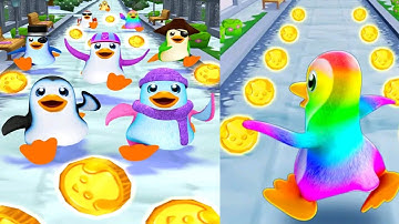 Penguin Run | Penguin Run Android Gameplay | Penguin Gold Run game | Penguin Run Game by Green Tea