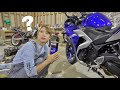 バイク初心者女子の初めてのオイル交換。そして冬の過ごし方...