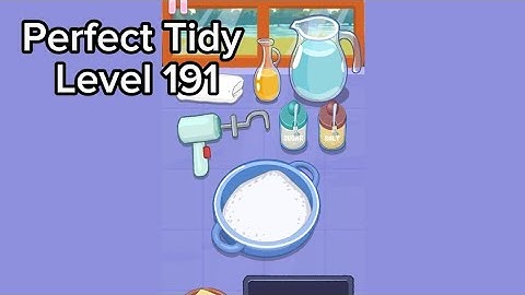 Perfect Tidy - Level 191 Walkthrough Gameplay