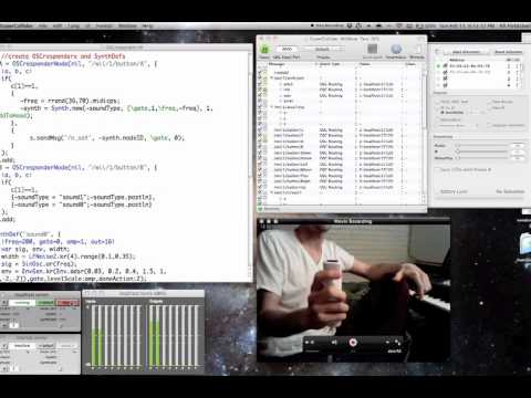 SuperCollider, OSCulator and Wiimote