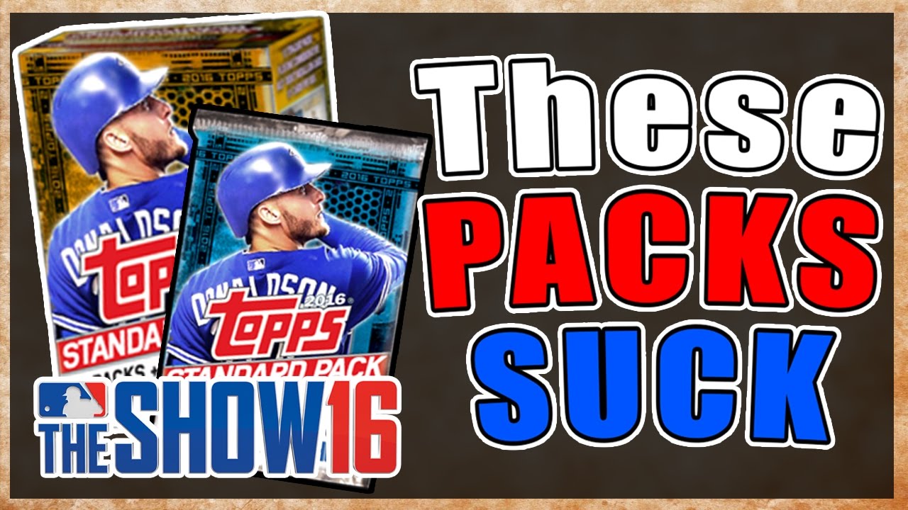 THESE PACKS ARE RUINING MY LIFE! | MLB The Show 16 | Pack Opening