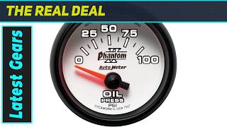 Auto Meter 7527 Phantom II: The Ultimate Oil Pressure Monitor