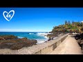 Scenic Surf Beach Walk in 4K -- Coolangatta, Rainbow Bay Virtual Tour - Gold Coast Australia
