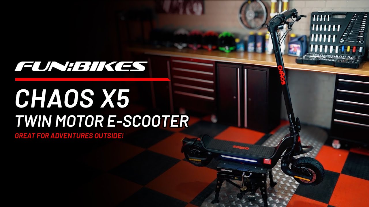 Chaos X5 | E-Scooter | Dual Motors 600w