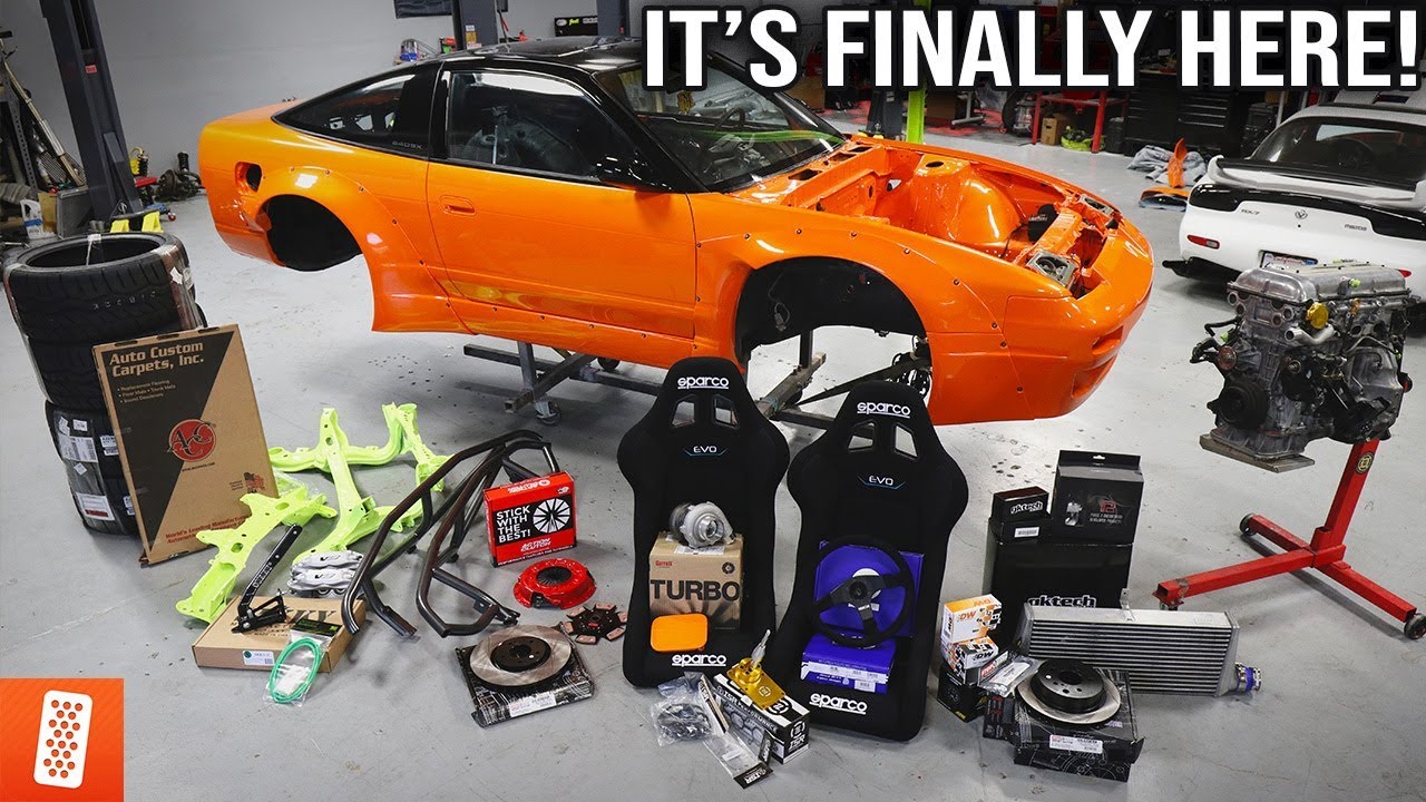 Rebuilding (And Heavily Modifying) A 1989 Nissan 240SX Hatchback - (Part 1)