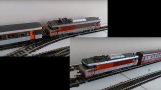 Roco and Jouef BB15000 with full Cemp / Mougel Corail rake.