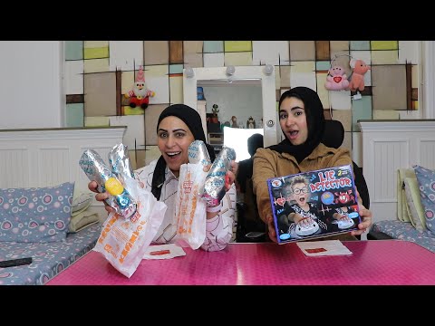 تحدي 4 سندوتشات مع تقي والعقاب جهاز كشف الكذب