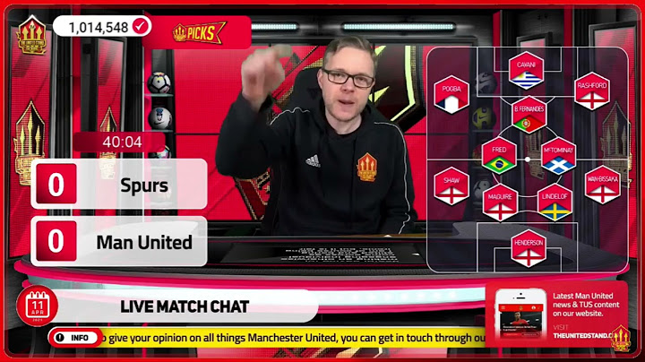 GOLDBRIDGE Best Bits | Tottenham 1-3 Man United