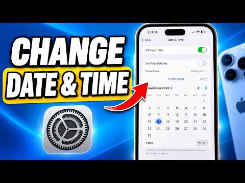 How To Change Date & Time On iPhone | Set Date & Time Manually or Automatically